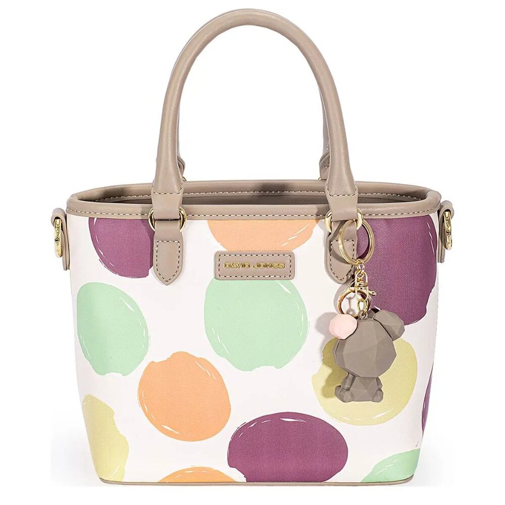 David Jones Colorful Polka Dot Handbag